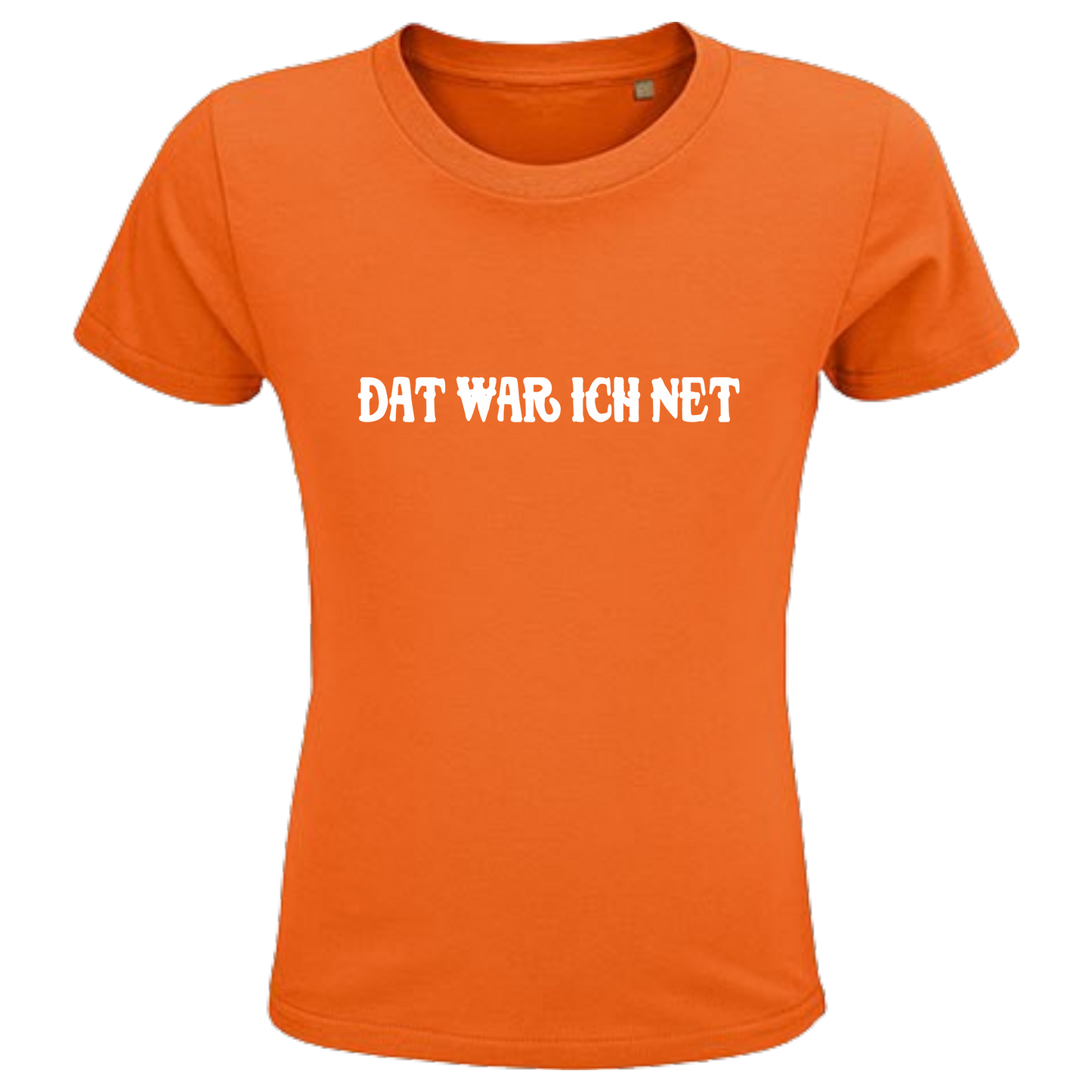 Dat war ich net  Shirt Kids - versch.Farben - Unisex - Weiße Optik