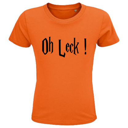 Oh Leck Shirt Kids - versch.Farben - Unisex - Schwarze Optik