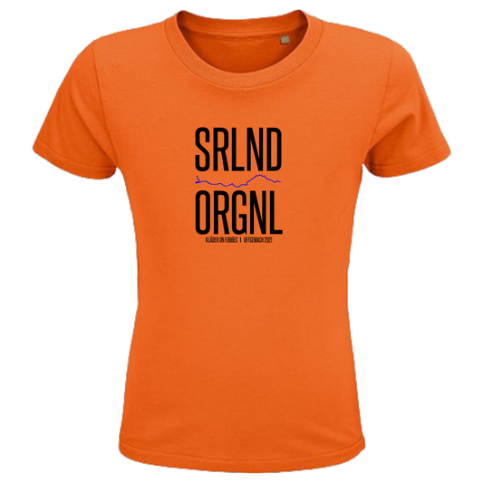 SRLND ORGNL Shirt Kids - versch.Farben - Unisex - Schwarze Optik