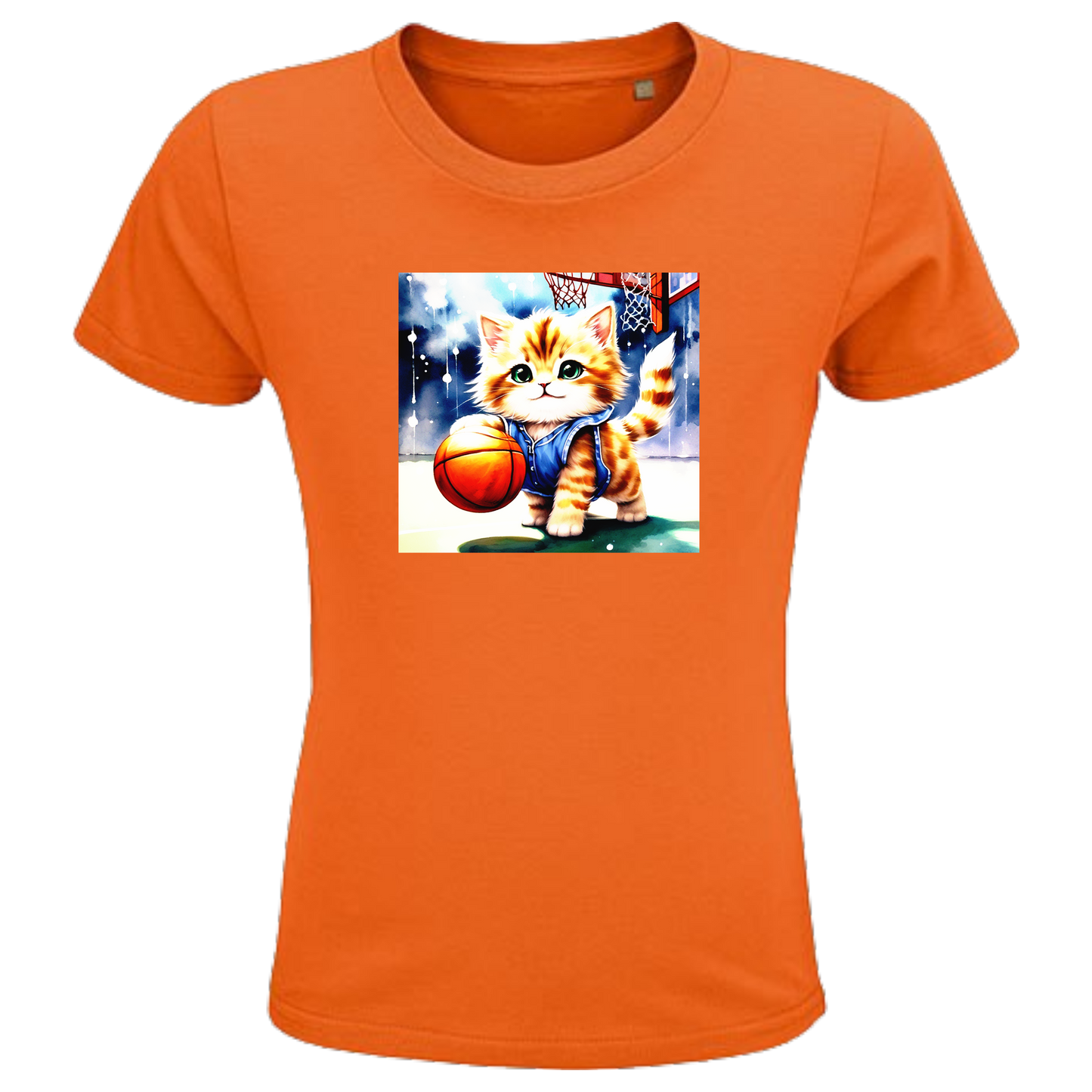 Die Basketballkatze Shirt Kids