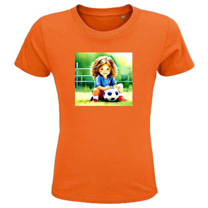 Die Fußballspielerin Shirt Kids