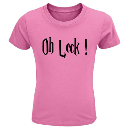 Oh Leck Shirt Kids - versch.Farben - Unisex - Schwarze Optik