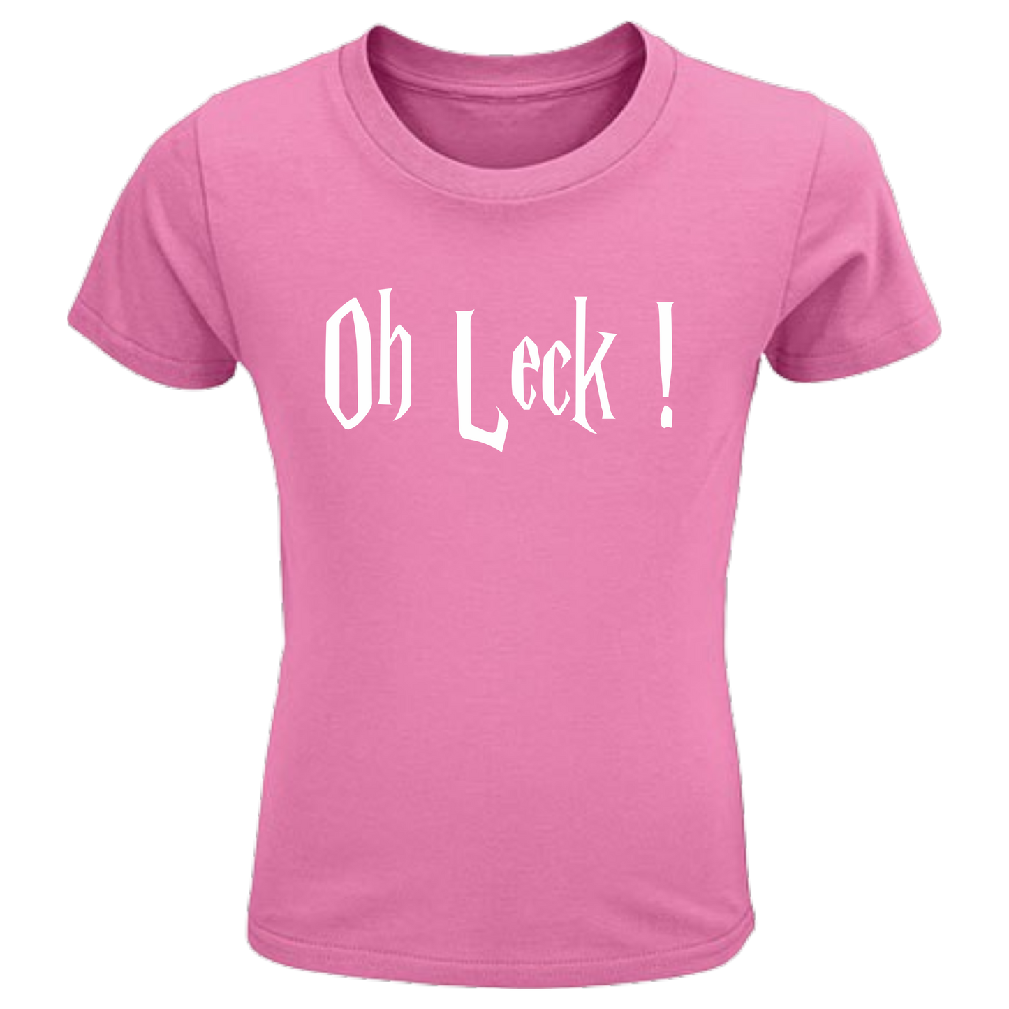 Oh Leck Shirt Kids - versch.Farben - Unisex - Weiße Optik