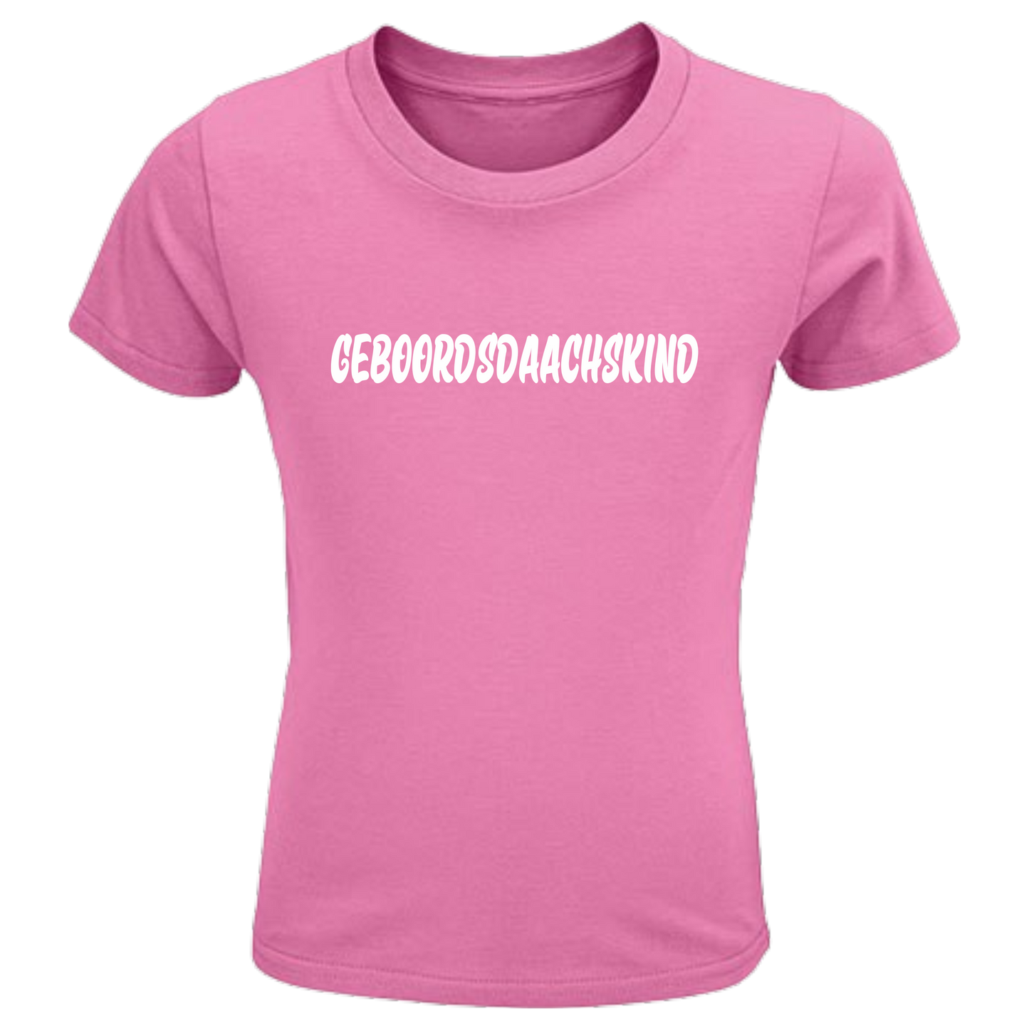 Geboordsdaachskind  Shirt Kids - versch.Farben - Unisex - Weiße Optik