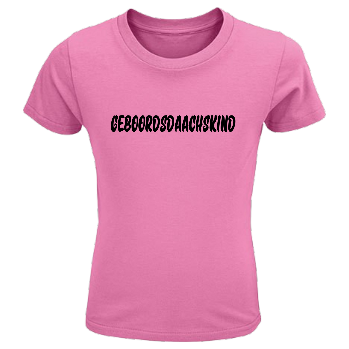 Geboordsdaachskind Shirt Kids - versch.Farben - Unisex - Schwarze Optik