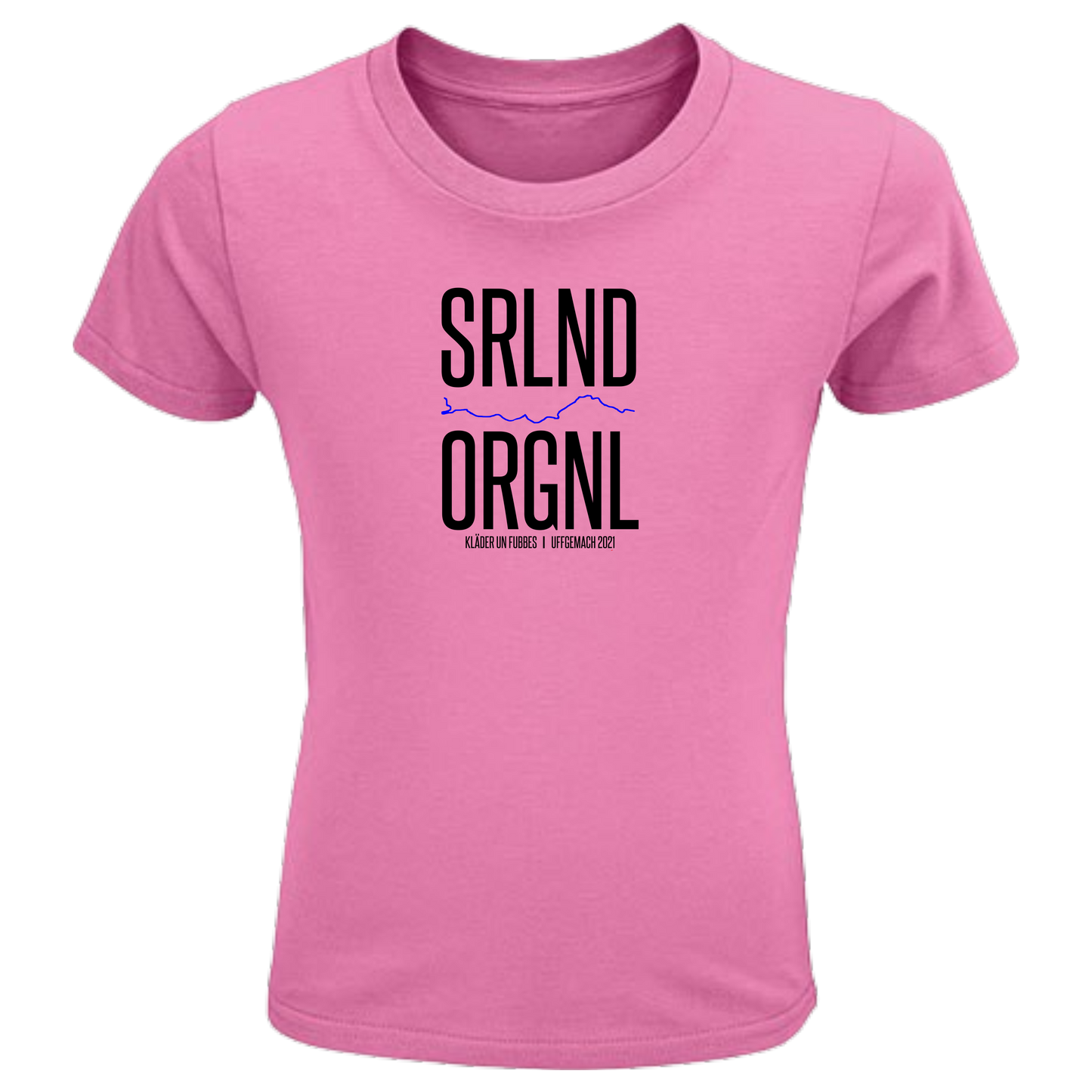 SRLND ORGNL Shirt Kids - versch.Farben - Unisex - Schwarze Optik