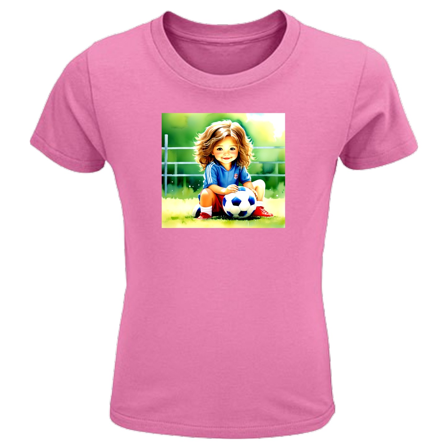 Die Fußballspielerin Shirt Kids