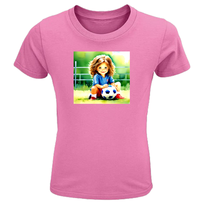 Die Fußballspielerin Shirt Kids