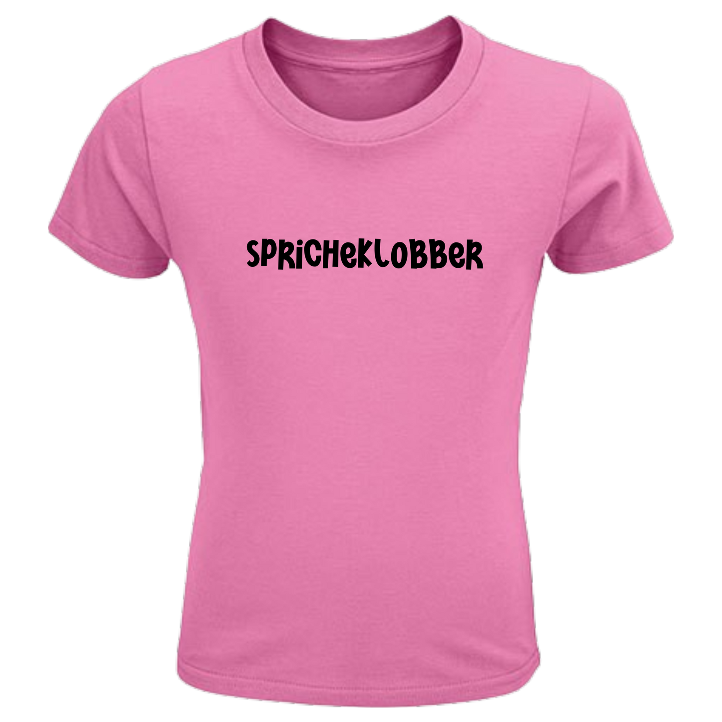 Spricheklobber Shirt Kids - versch.Farben - Unisex - Schwarze Optik