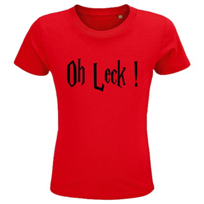 Oh Leck Shirt Kids - versch.Farben - Unisex - Schwarze Optik