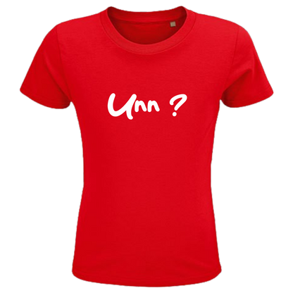 Unn ? Shirt Kids weiße Optik