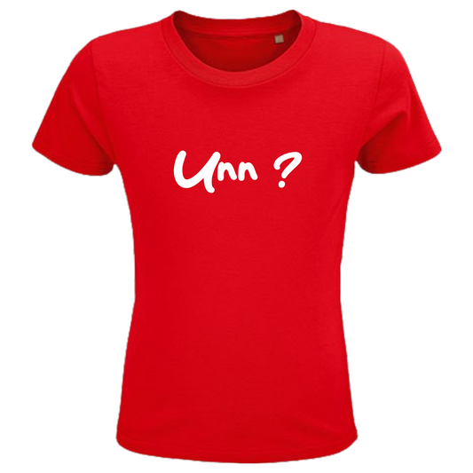 Unn ? Shirt Kids weiße Optik