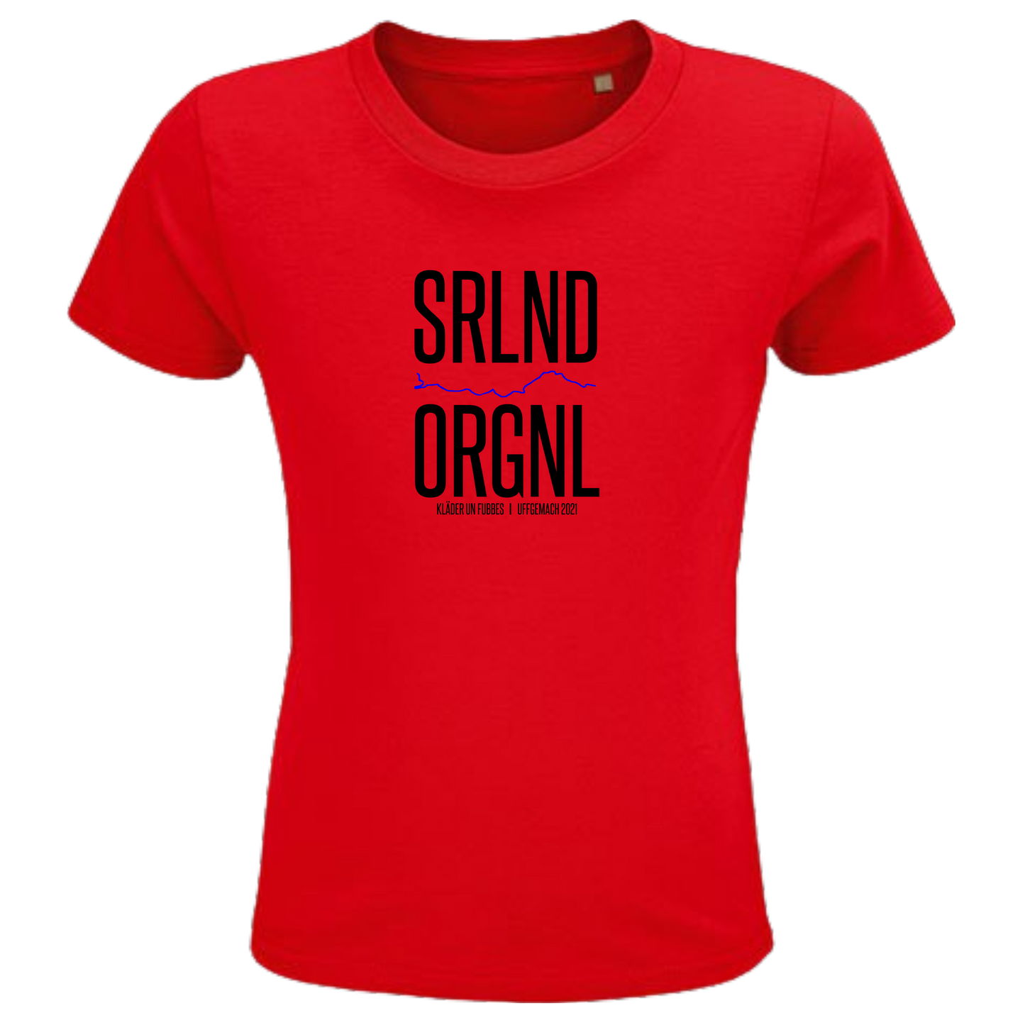 SRLND ORGNL Shirt Kids - versch.Farben - Unisex - Schwarze Optik