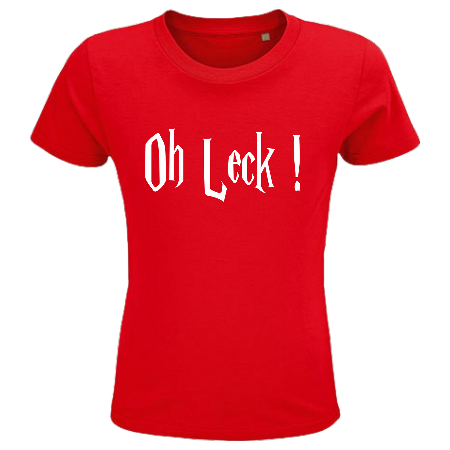 Oh Leck Shirt Kids - versch.Farben - Unisex - Weiße Optik