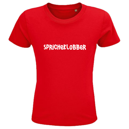 Spricheklobber Shirt Kids - versch.Farben - Unisex - Weiße Optik