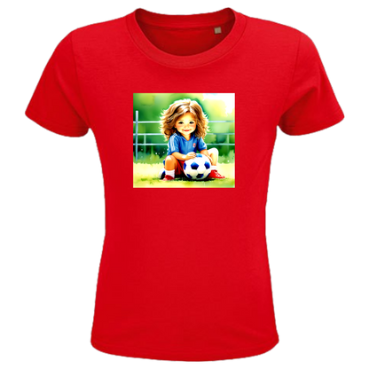 Die Fußballspielerin Shirt Kids