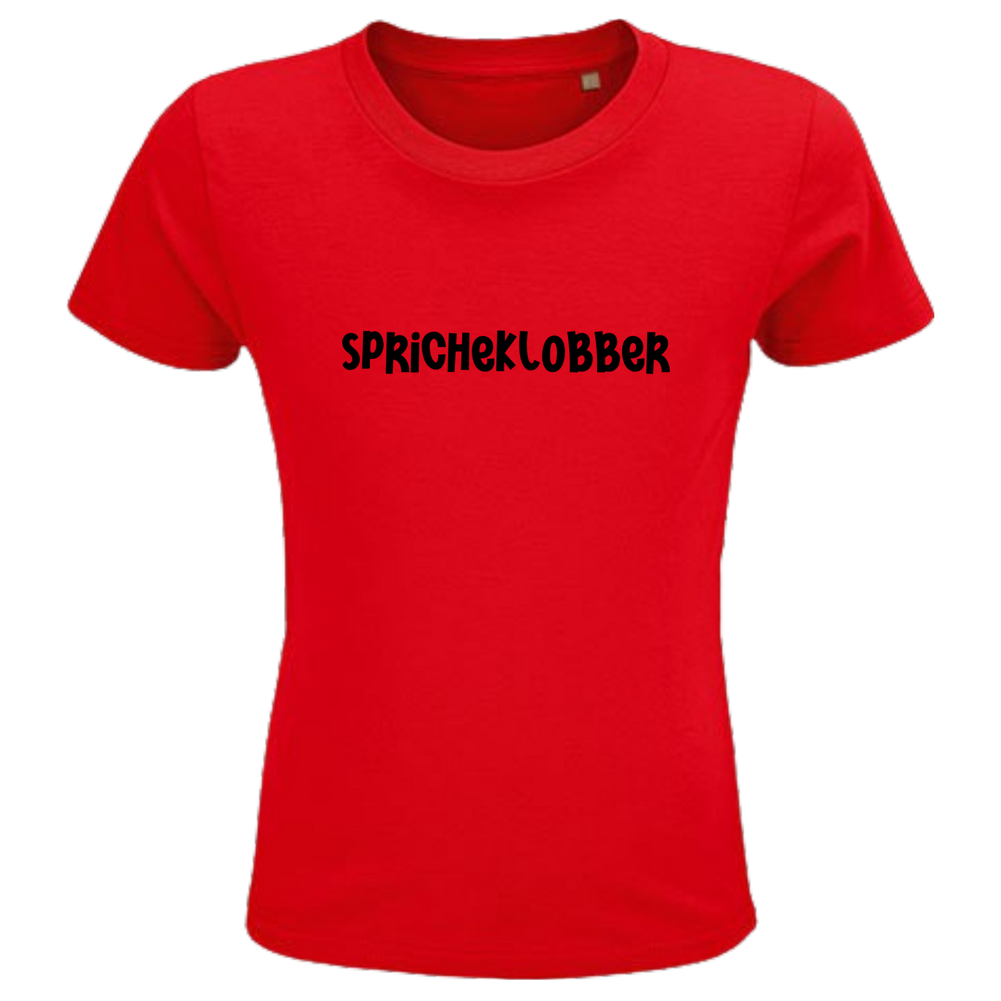 Spricheklobber Shirt Kids - versch.Farben - Unisex - Schwarze Optik