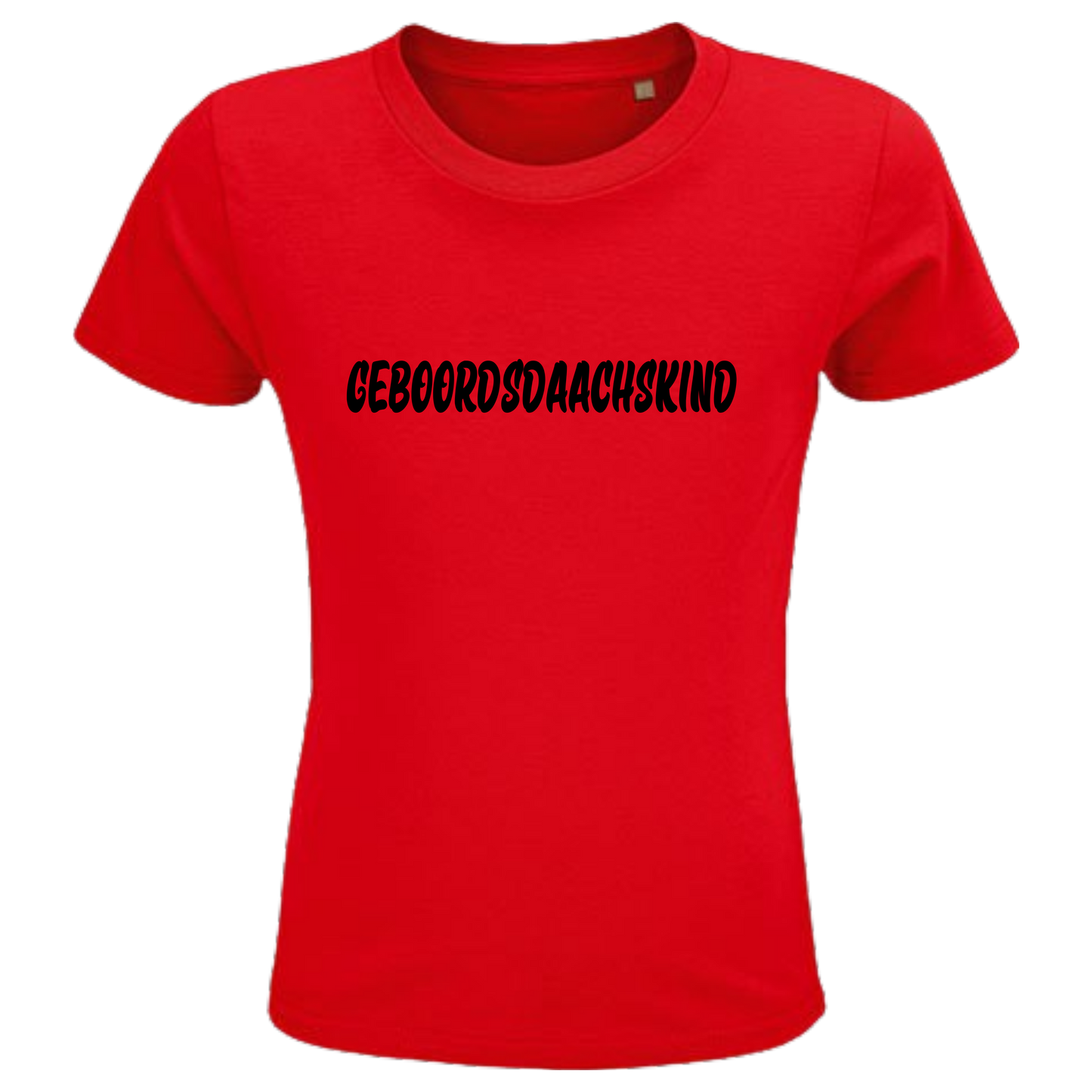 Geboordsdaachskind Shirt Kids - versch.Farben - Unisex - Schwarze Optik