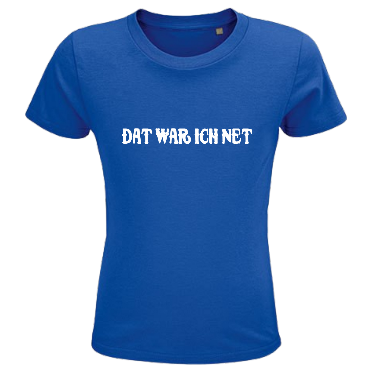 Dat war ich net  Shirt Kids - versch.Farben - Unisex - Weiße Optik