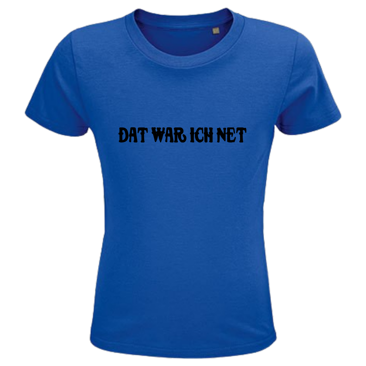 Dat war ich net Shirt Kids - versch.Farben - Unisex - Schwarze Optik