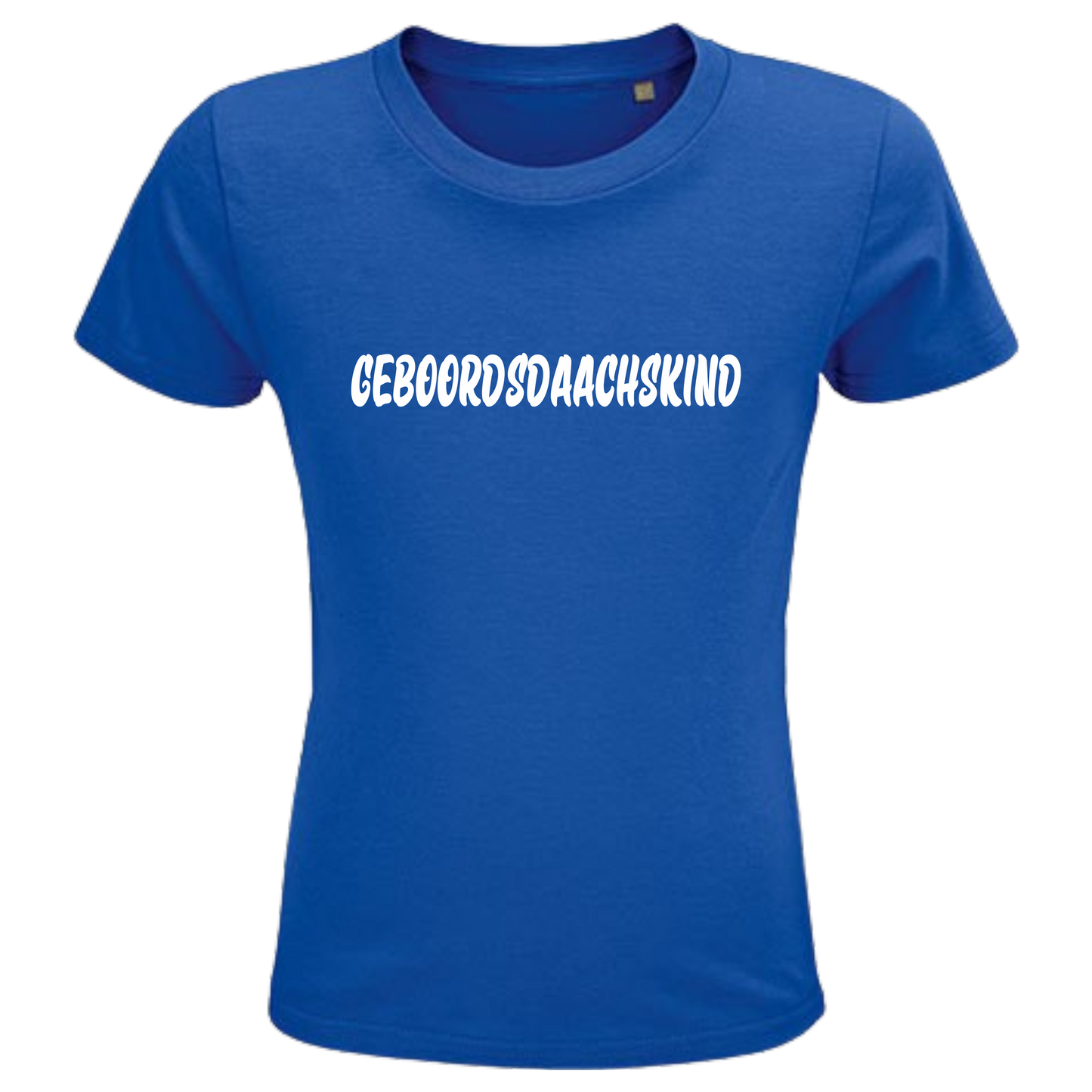 Geboordsdaachskind  Shirt Kids - versch.Farben - Unisex - Weiße Optik