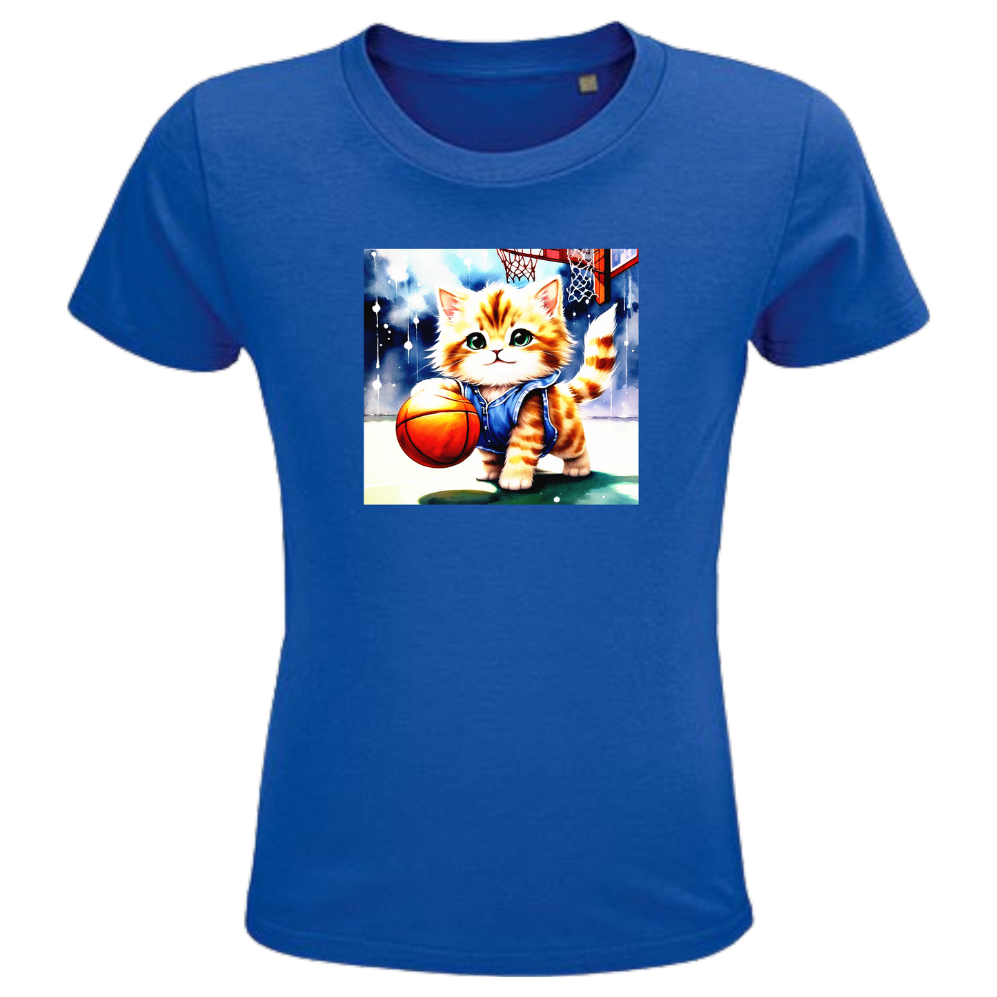 Die Basketballkatze Shirt Kids