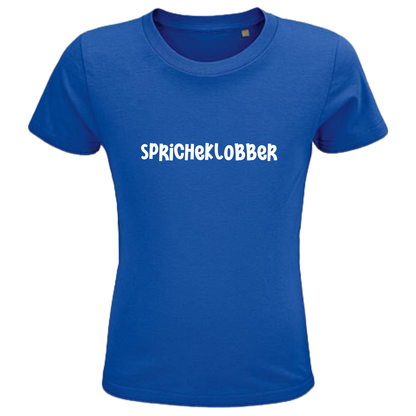 Spricheklobber Shirt Kids - versch.Farben - Unisex - Weiße Optik