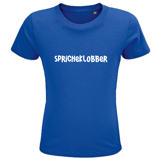 Spricheklobber Shirt Kids - versch.Farben - Unisex - Weiße Optik