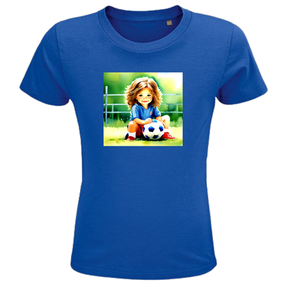 Die Fußballspielerin Shirt Kids