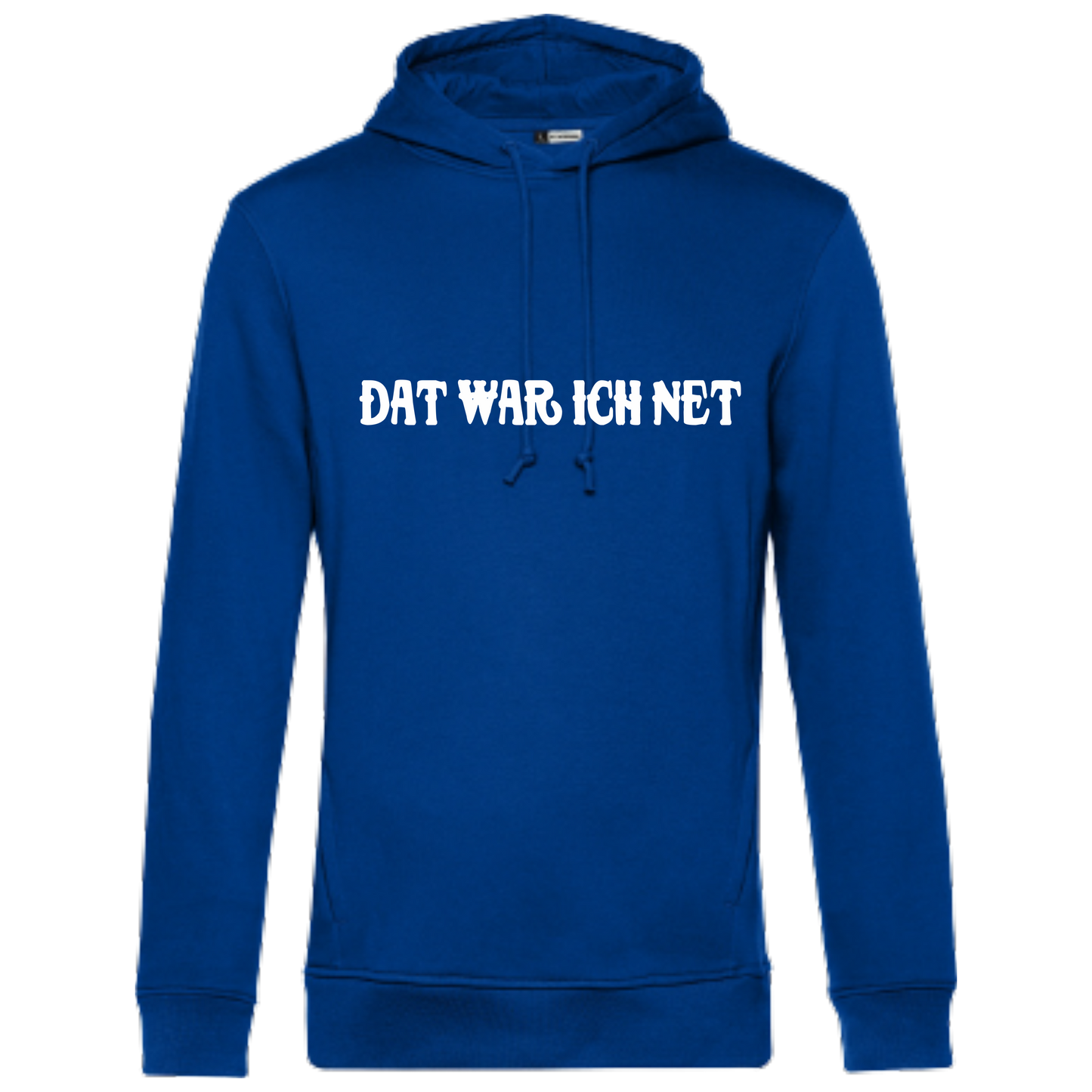 Dat war ich net Hoodie - UNISEX - Weiße Optik