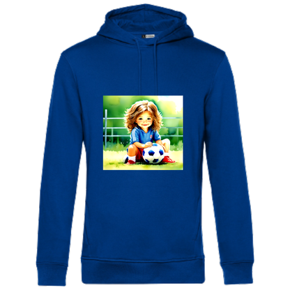 Die Fußballspielerin Hoodie