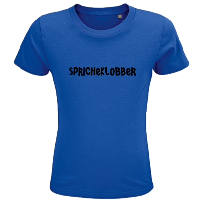 Spricheklobber Shirt Kids - versch.Farben - Unisex - Schwarze Optik