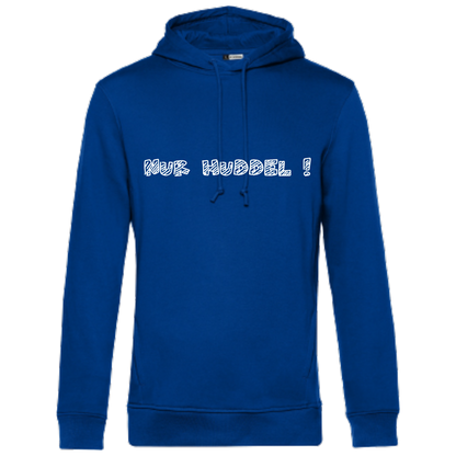 Nur Huddel ! Hoodie - UNISEX - Weiße Optik