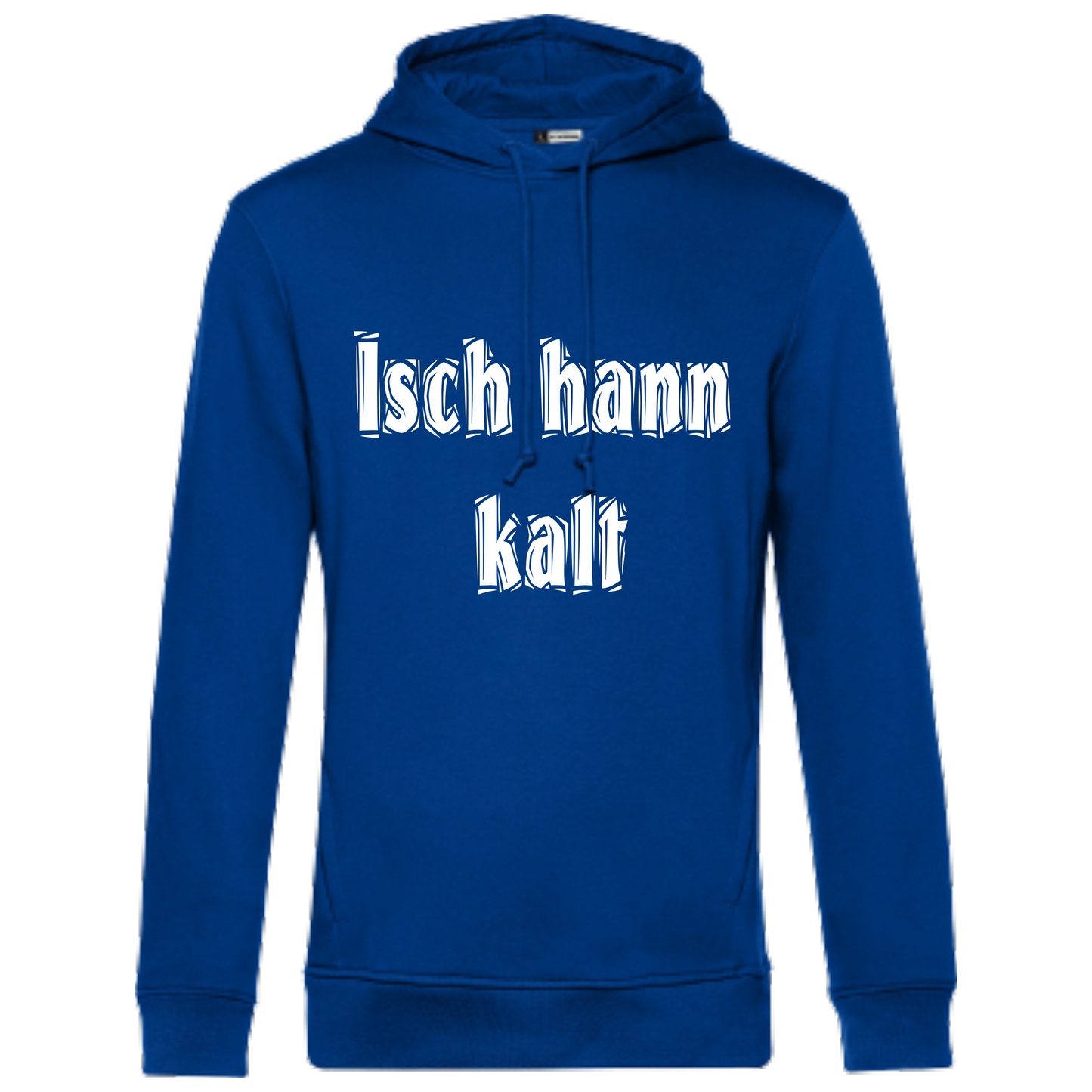 Isch hann kalt Hoodie - UNISEX - Weiße Optik