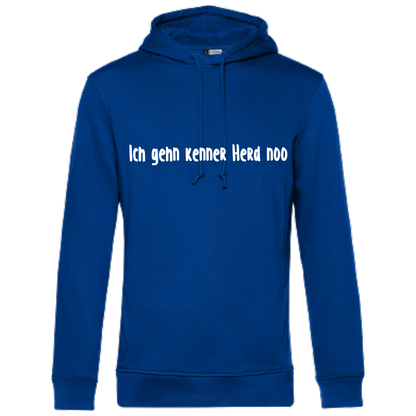 Ich gehn kenner Herd noo Hoodie - UNISEX - Weiße Optik