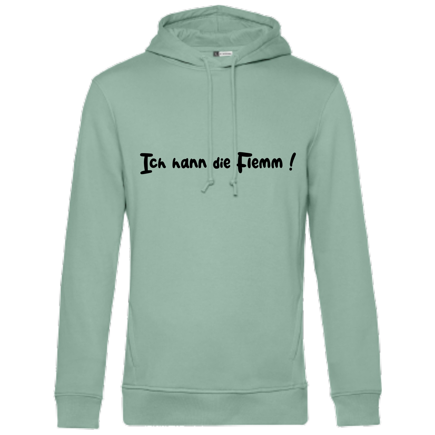 Ich hann die Flemm !  Hoodie - UNISEX - Schwarze Optik