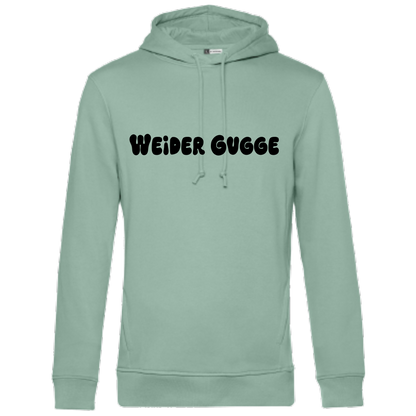 Weider gugge Hoodie - UNISEX - Schwarze Optik