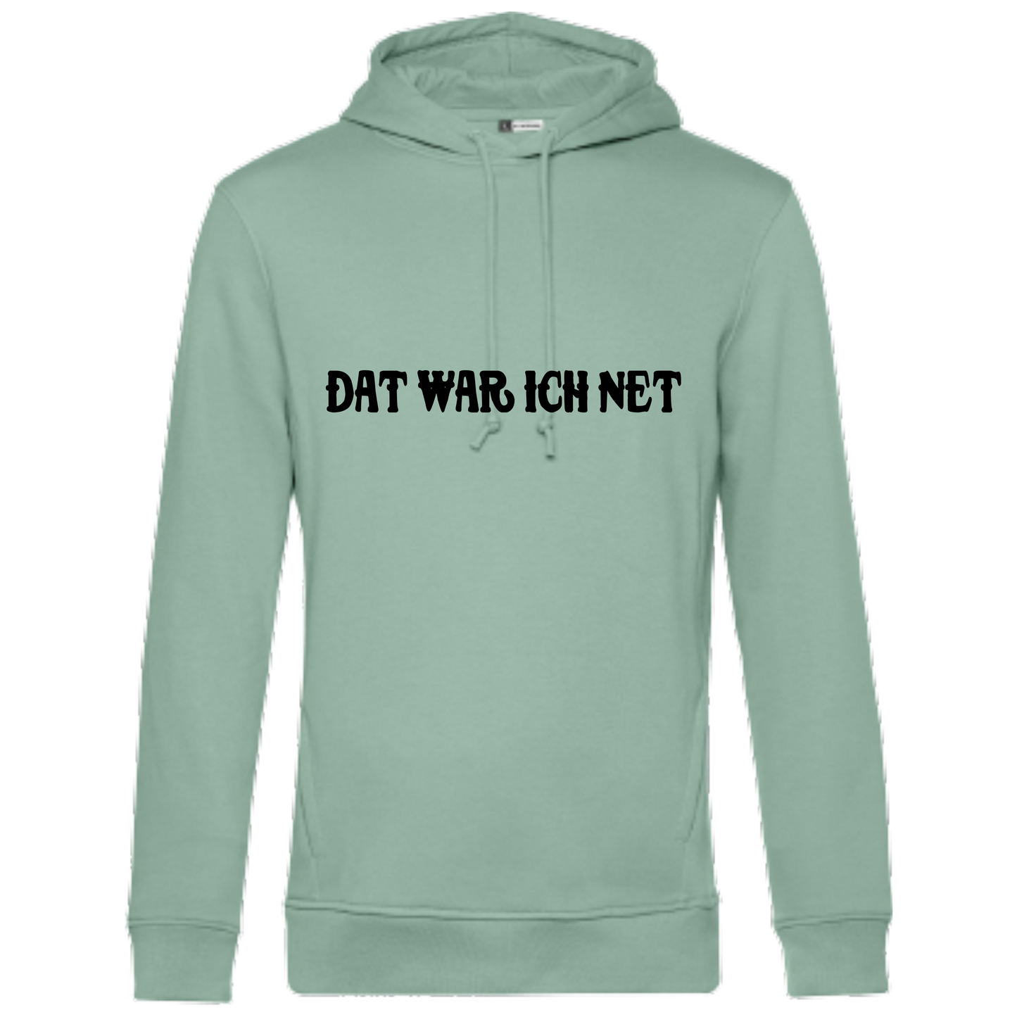 Dat war ich net Hoodie - UNISEX - Schwarze Optik