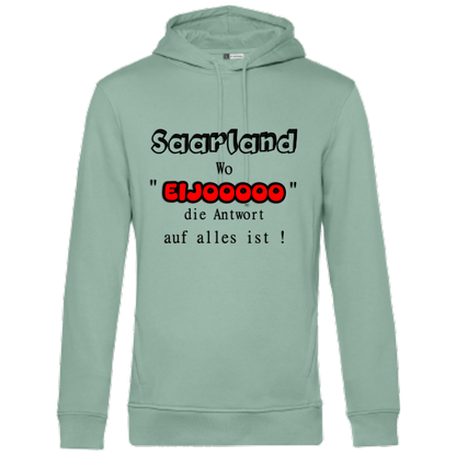 EIJOOOOO Hoodie - UNISEX - Schwarze Optik