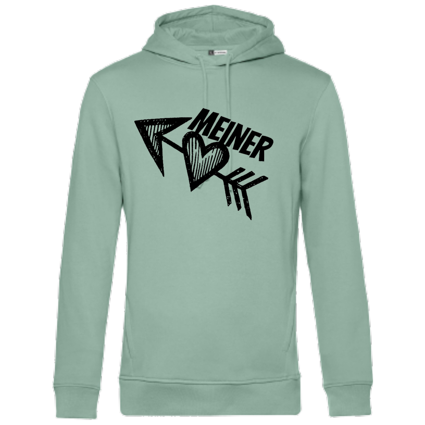 Meiner Hoodie - UNISEX - Schwarze Optik