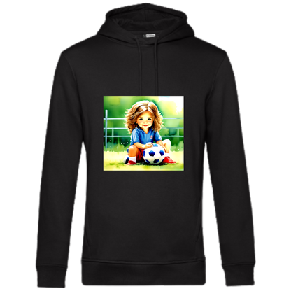 Die Fußballspielerin Hoodie