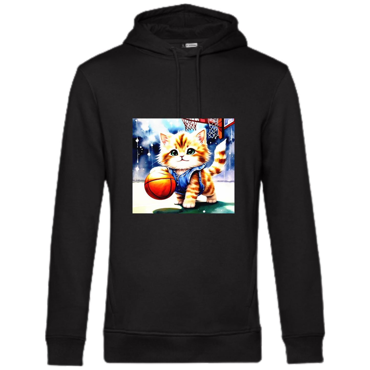 Die Basketballkatze Hoodie