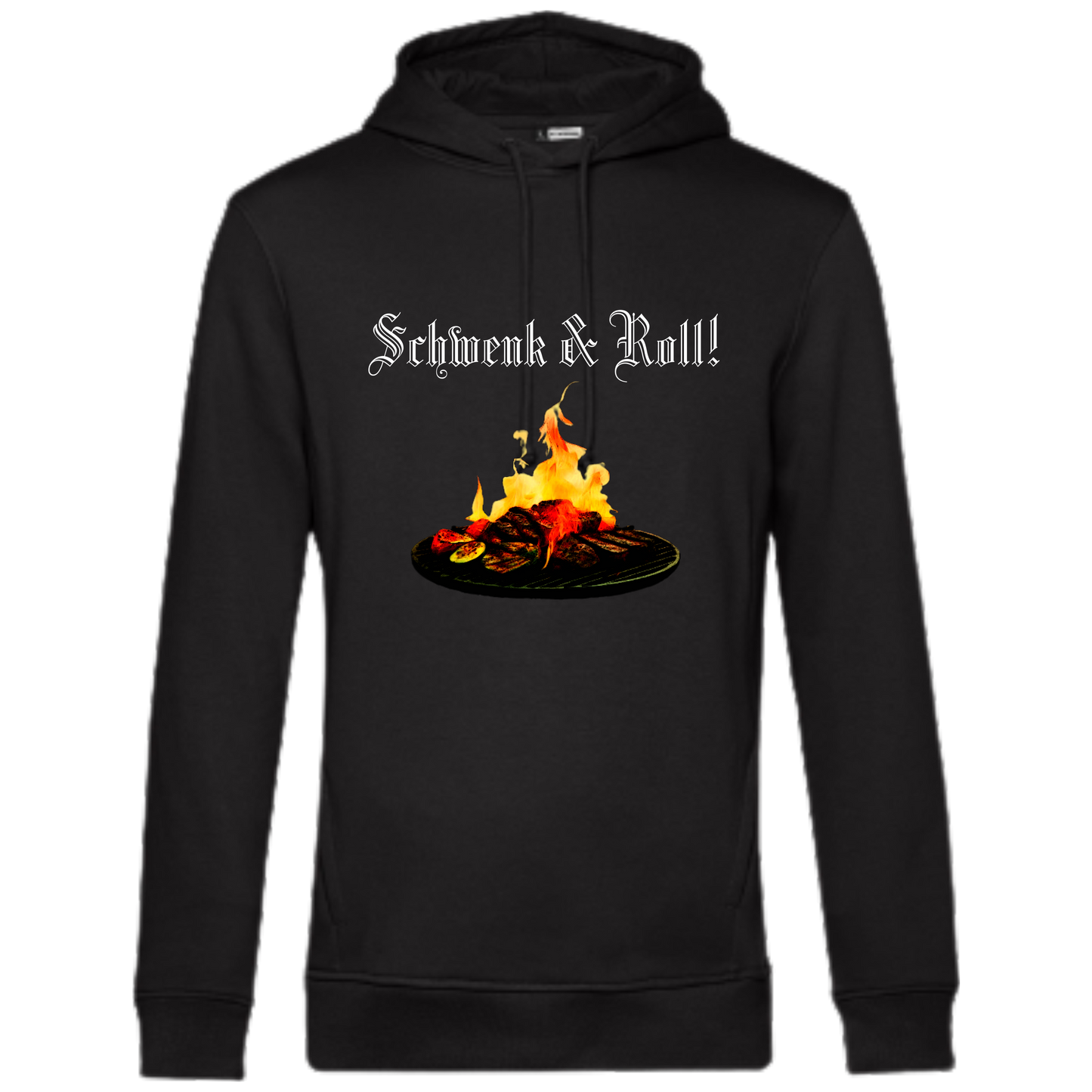 Schwenk & Roll Hoodie - UNISEX - Weiße Optik