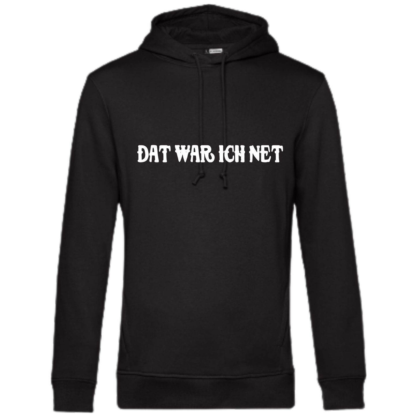 Dat war ich net Hoodie - UNISEX - Weiße Optik