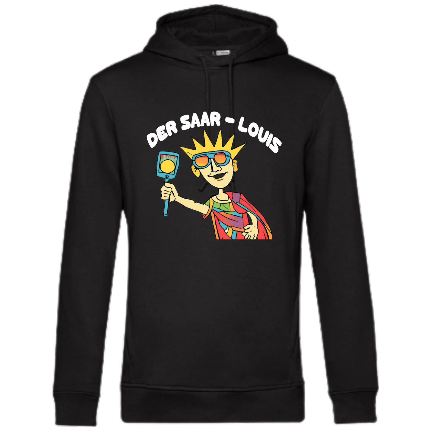 DER SAAR - LOUIS Hoodie - UNISEX - Weiße Optik