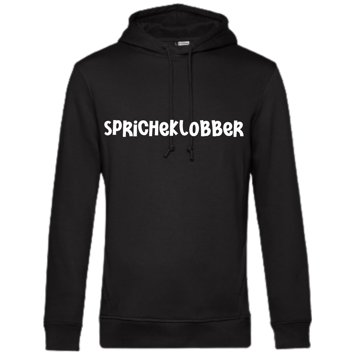 Spricheklobber Hoodie - UNISEX - Weiße Optik