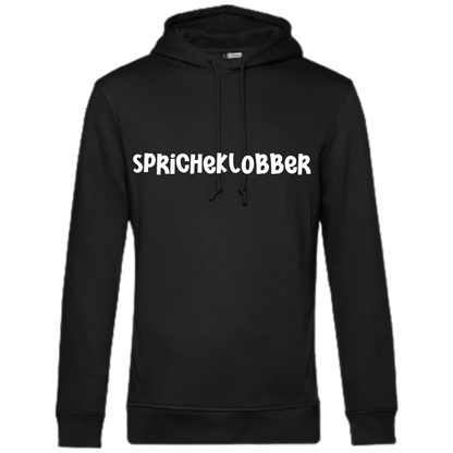 Spricheklobber Hoodie - UNISEX - Weiße Optik