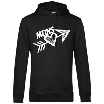 Meins Hoodie - UNISEX - Weiße Optik