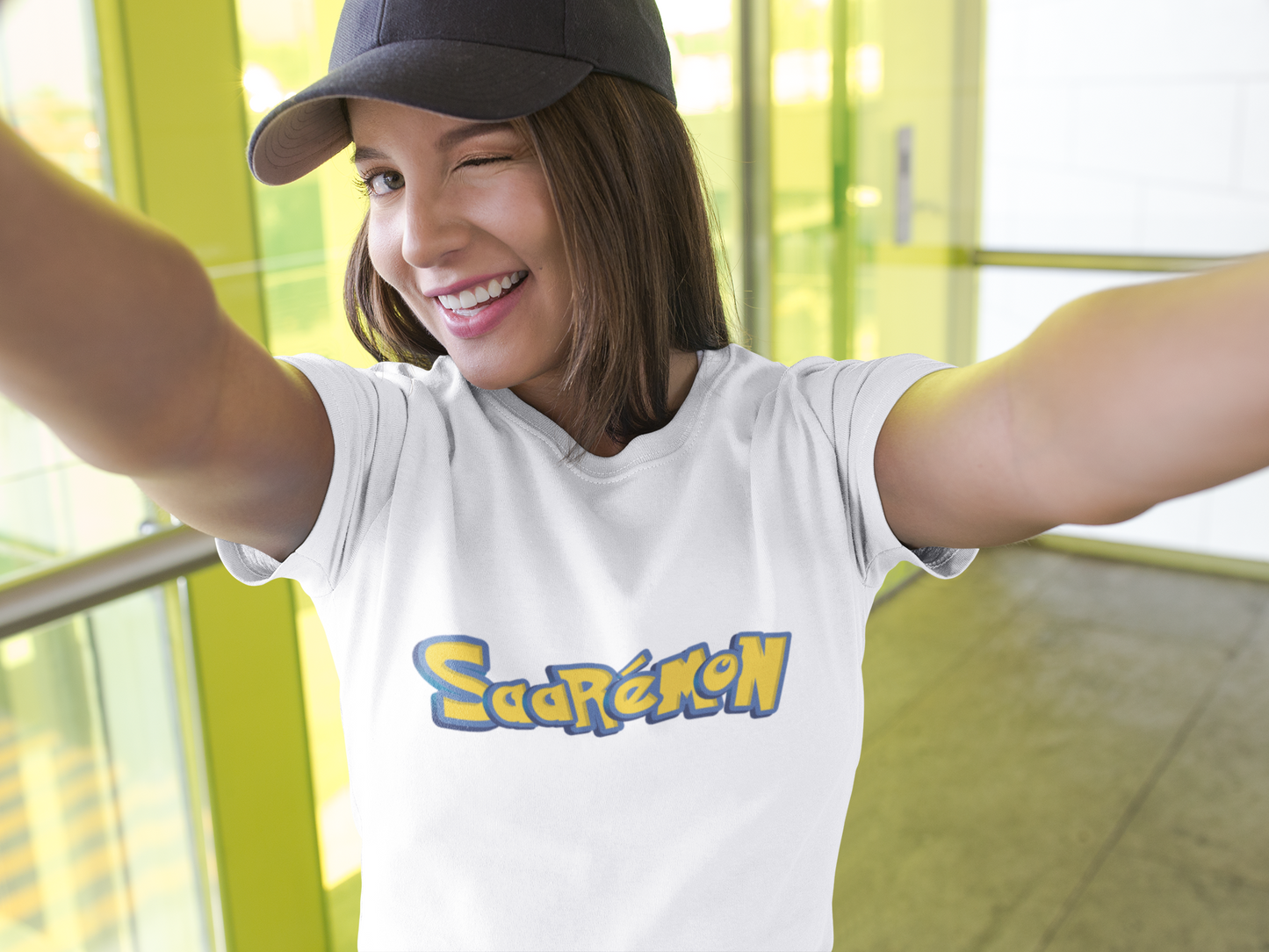 Saarémon-Schriftzug Shirt - UNISEX