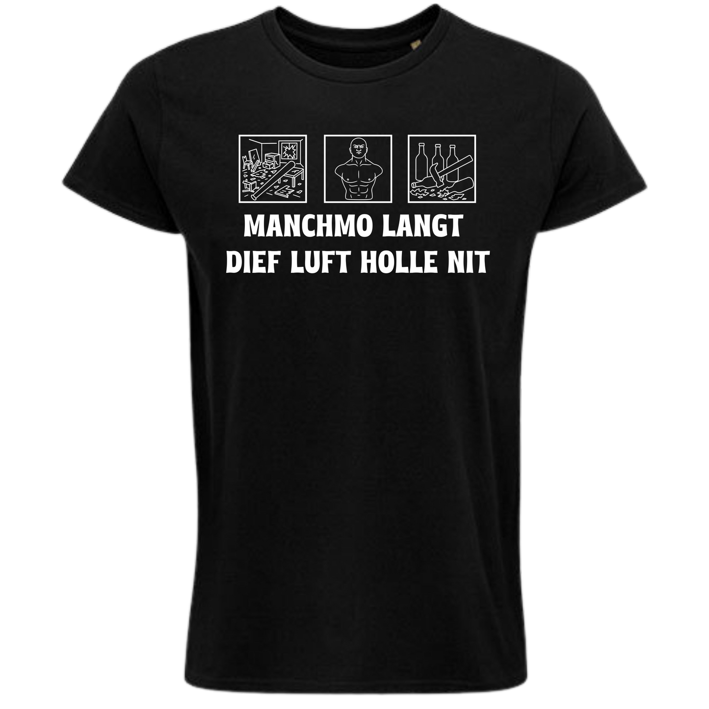 MANCHMO LANGT DIEF LUFT HOLLE NIT - Shirt Unisex